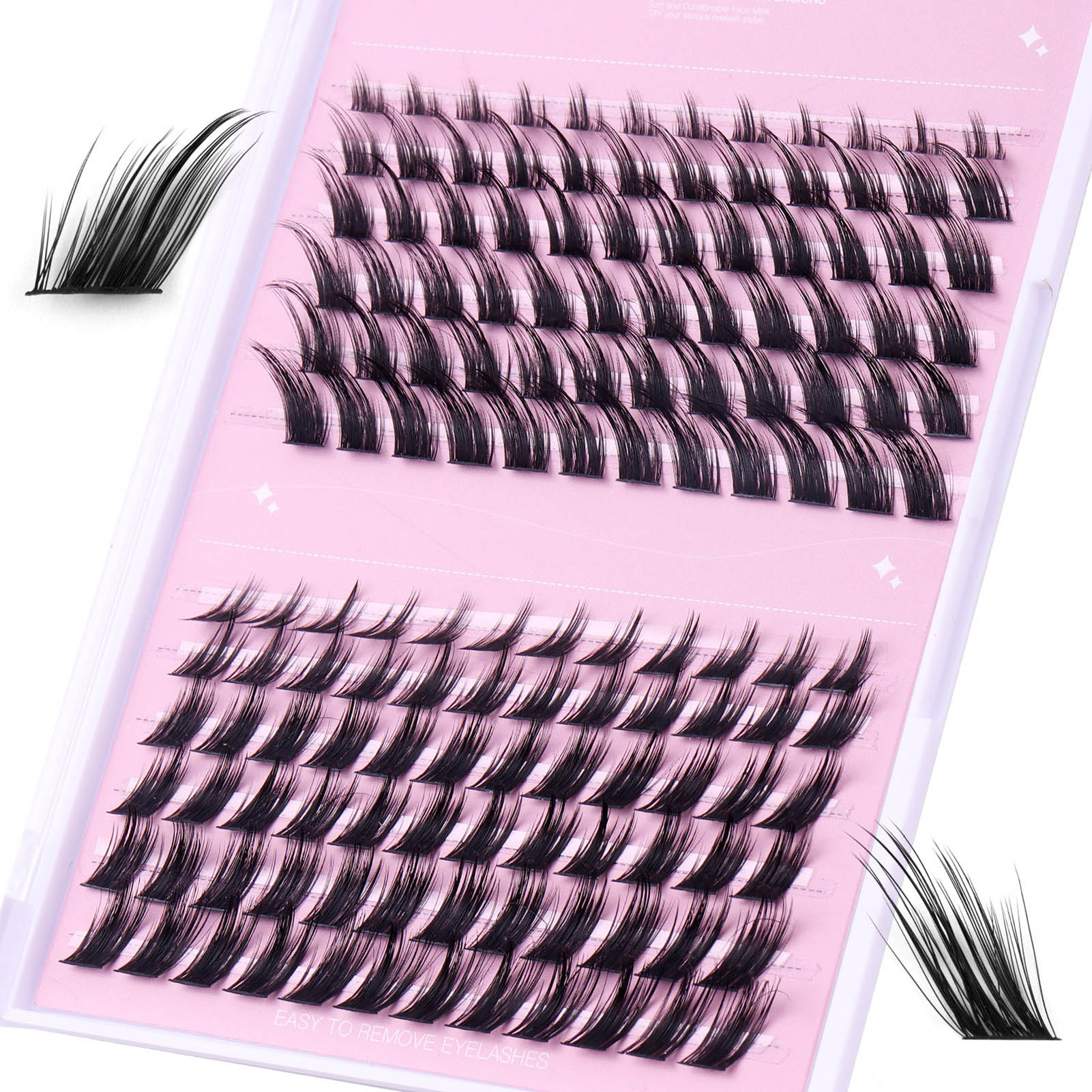 Eyelash Extension Fox Eye - Extensão dos Cílios Postiços, Natural Oblíqua,