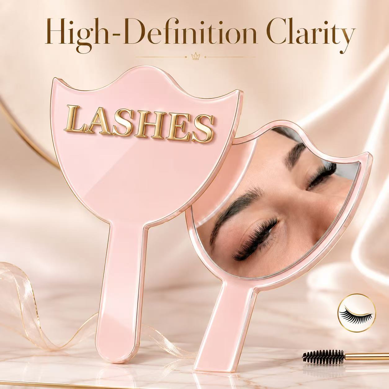 Eyelash Extension Aftercare - Espelho de Extensão de Cílios em