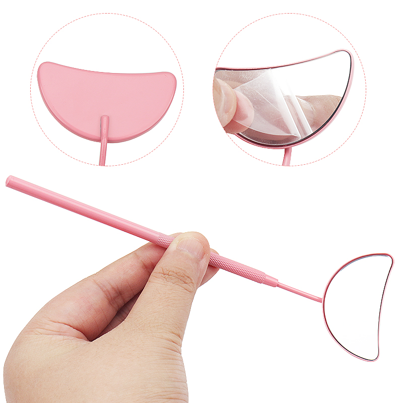 1 pçs espelho de extensão de c - Eyelash Extension Aftercare avaliação e preço