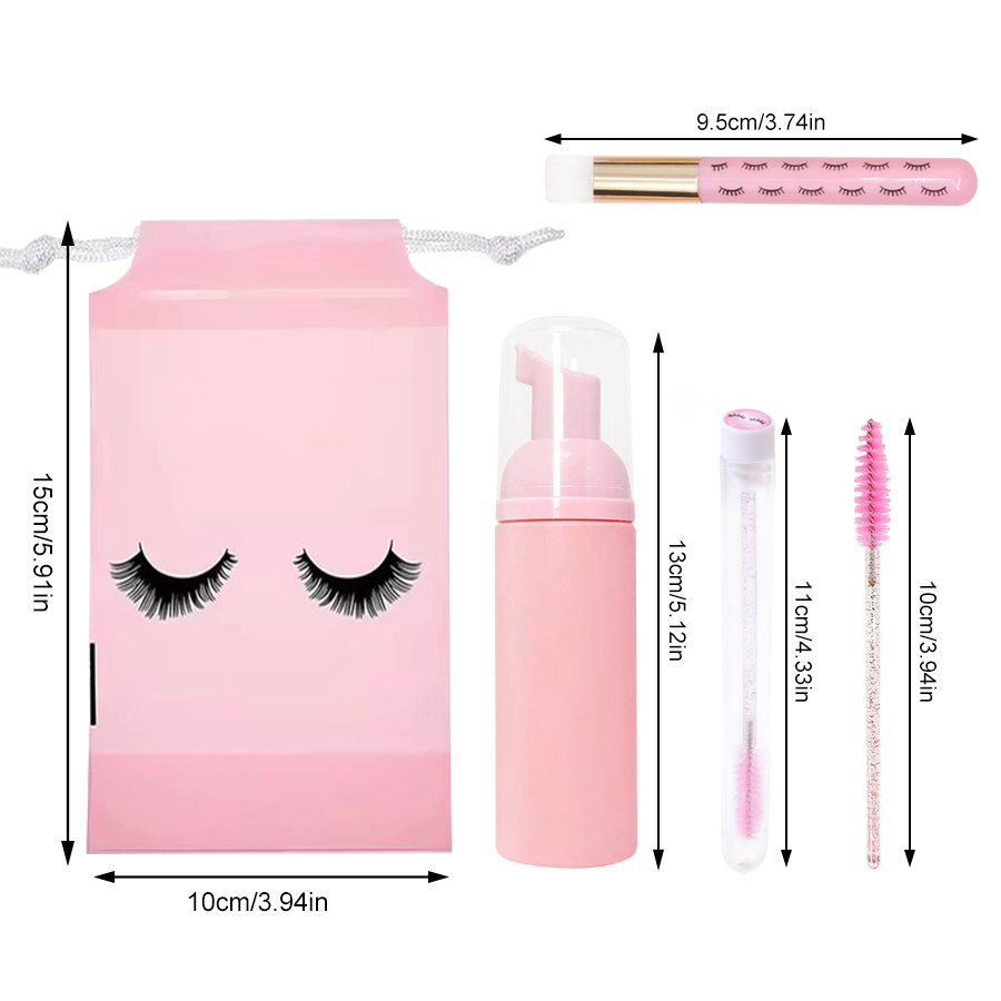 Conjunto de escovas para garra - Eyelash Extension Aftercare avaliação e preço