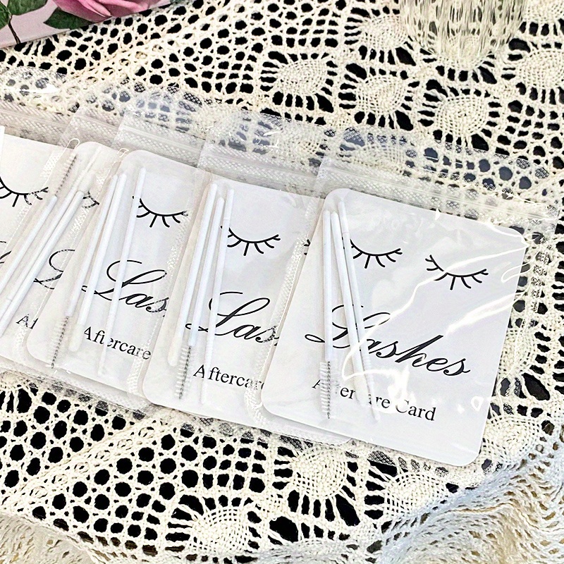 12 peças de kits de cuidados p - Eyelash Extension Aftercare avaliação e preço