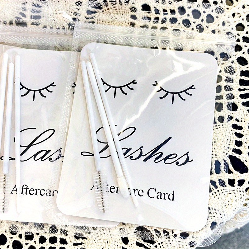 12 peças de kits de cuidados p - Eyelash Extension Aftercare avaliação e preço