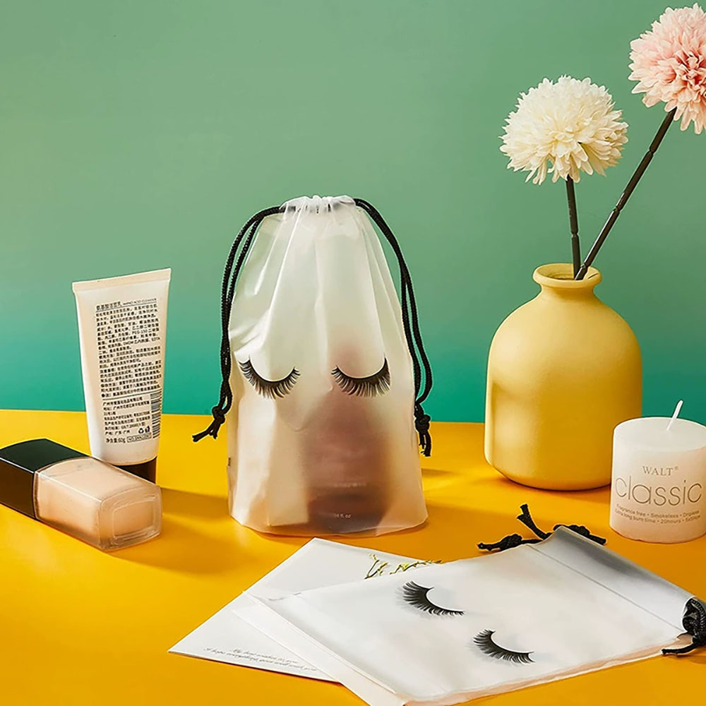 50 Peças de Bolsas Cosméticas  - Eyelash Extension Aftercare avaliação e preço
