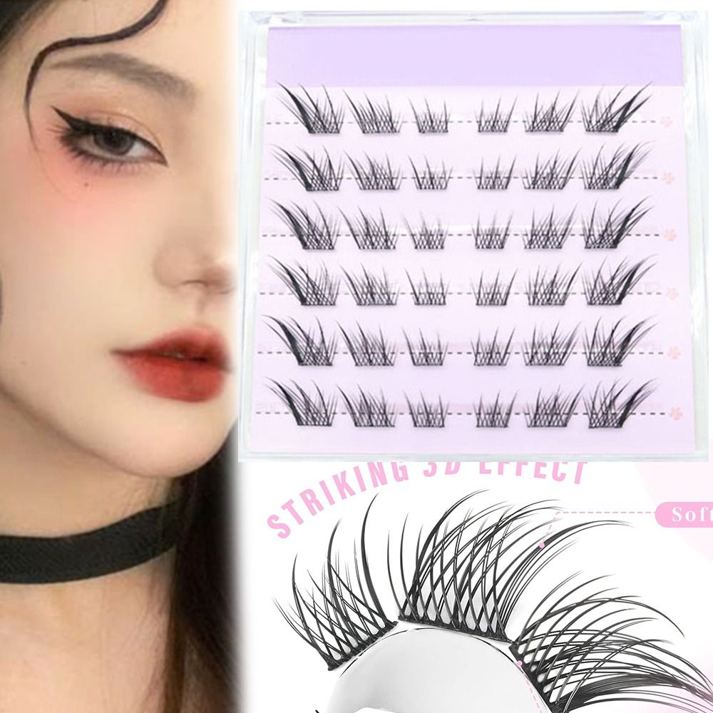 Novo 3d olho de gato auto ades - Eyelash Extension Fox Eye avaliação e preço