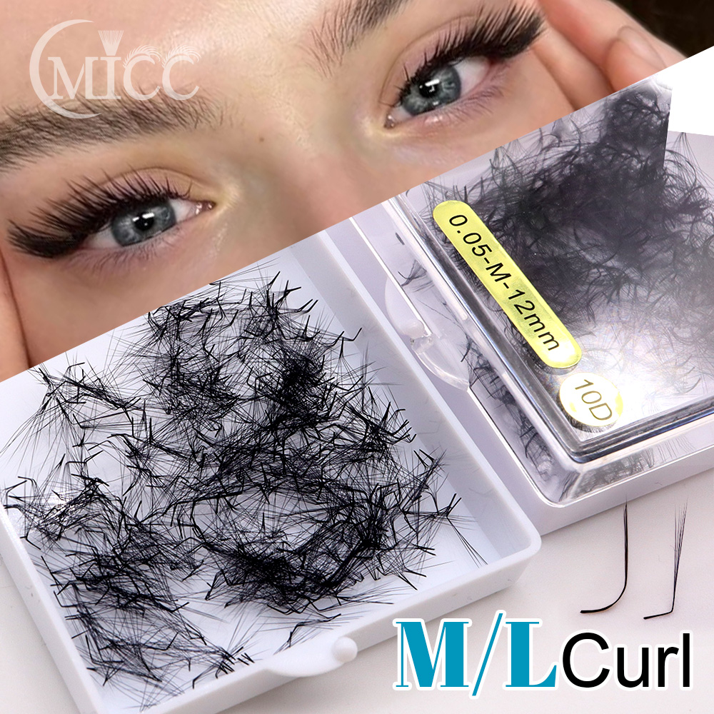 500 fãs 6d 6mm 10d m l onda es - Eyelash Extension Fox Eye avaliação e preço