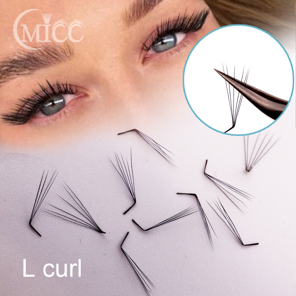500 fãs 6d 6mm 10d m l onda es - Eyelash Extension Fox Eye avaliação e preço