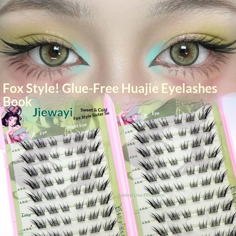 Cílios postiços autoadesivos v - Eyelash Extension Fox Eye avaliação e preço