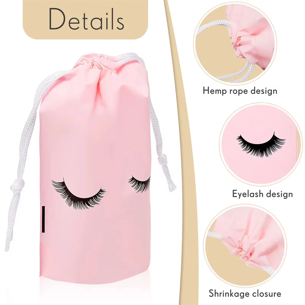 50 pçs bolsa de viagem cílios  - Eyelash Extension Aftercare avaliação e preço