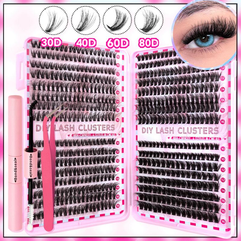 Kit de Extensão de Cílios DIY  - Eyelash Extension Or Extensions avaliação e preço