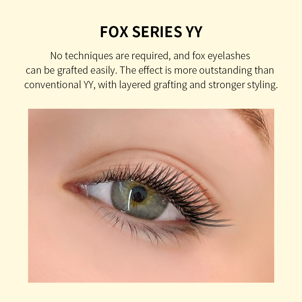 GLAMLASH Flying YY 3DW 4DW 5DW - Eyelash Extension Fox Eye avaliação e preço
