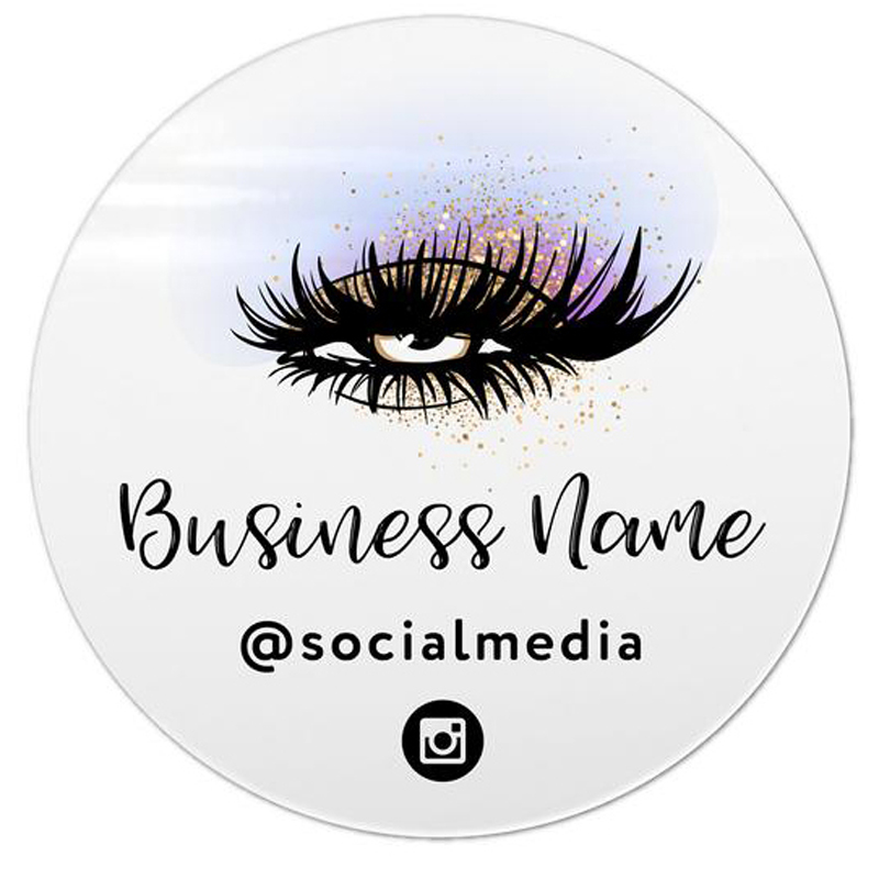 Etiqueta Do Logotipo Do Projet - Eyelash Extension Logo Design avaliação e preço