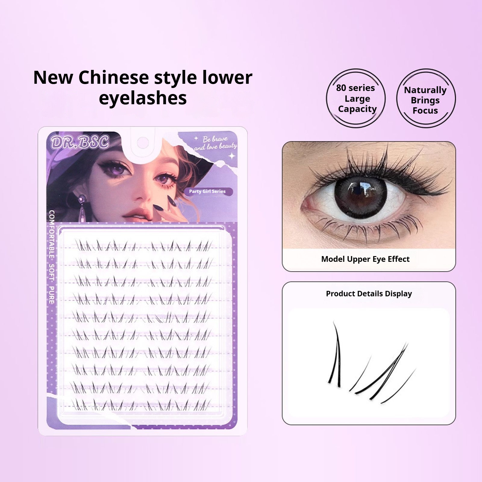 Cílios inferiores estilo rapos - Eyelash Extension Fox Eye avaliação e preço