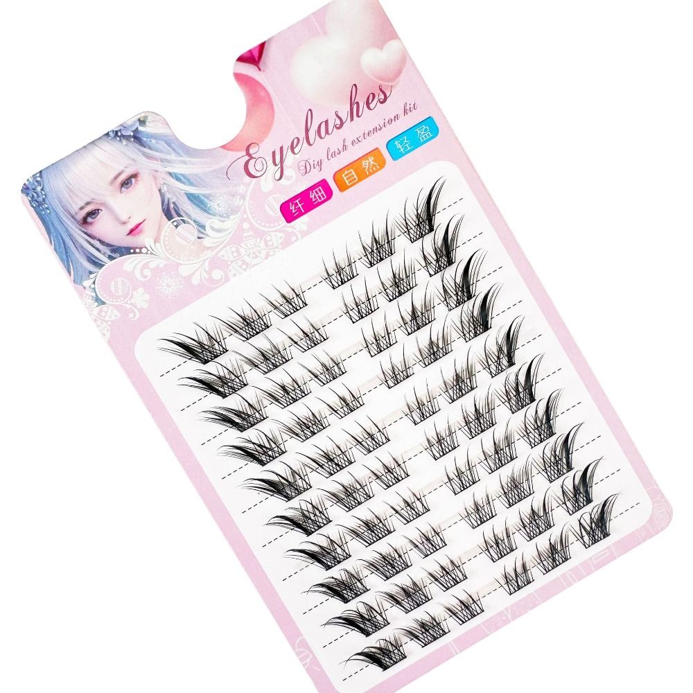 Mulheres beleza 3d gato olho c - Eyelash Extension Fox Eye avaliação e preço